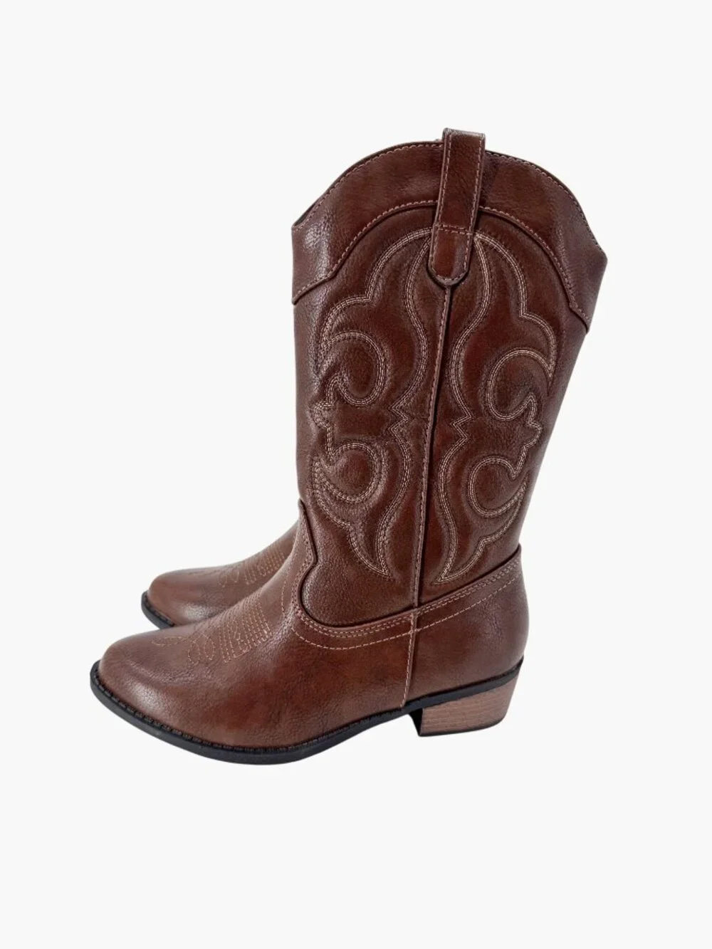 NEW Cat & Jack Kids' Montana Western Boots - Brown